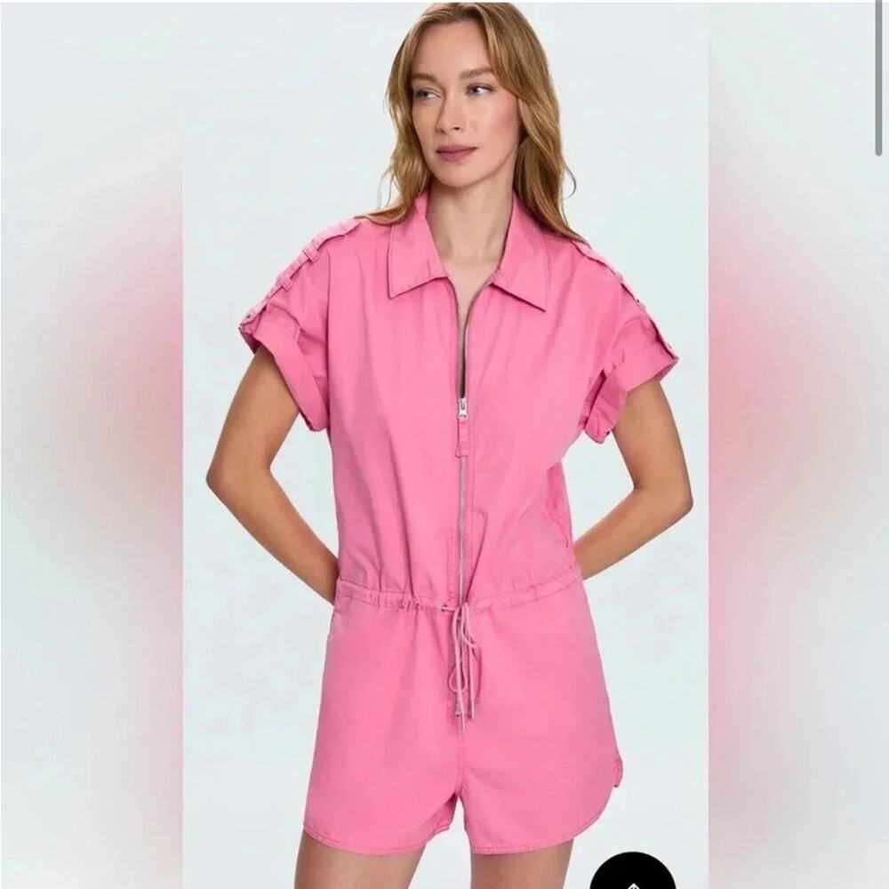 Pistola Meg Zip Front Romper - Flamingo Size XS - Picture 3 of 12